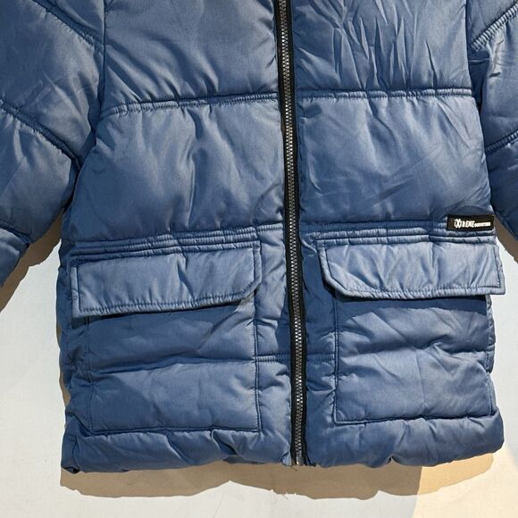 Ixtreme Winter Coat Jacket Boys Size Small Blue Fleece Lined Puffer Hood - Picture 11 of 16